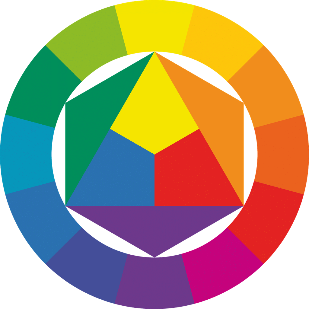 Color wheel image