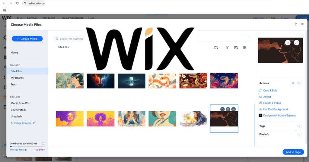 How to Make a raphic-Design Portfolio: Building a Wix Portfolio