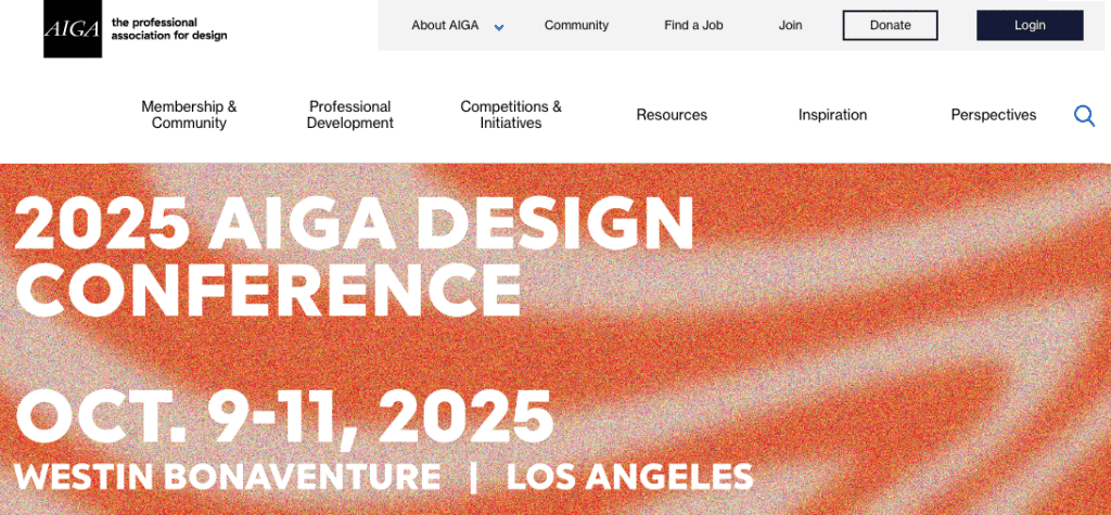 AIGA conference registration