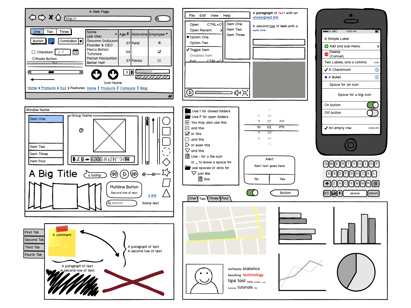 mobile wireframe tools