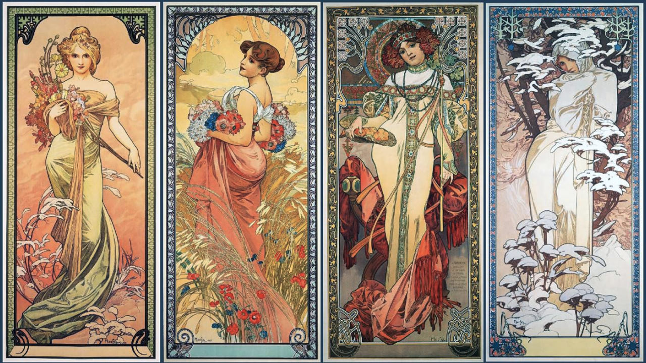 Why They Work - Alphonse Mucha