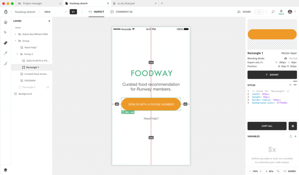 avocode psd to sketch