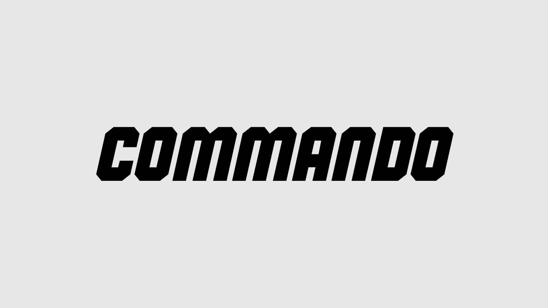 Free Font Friday - Commando