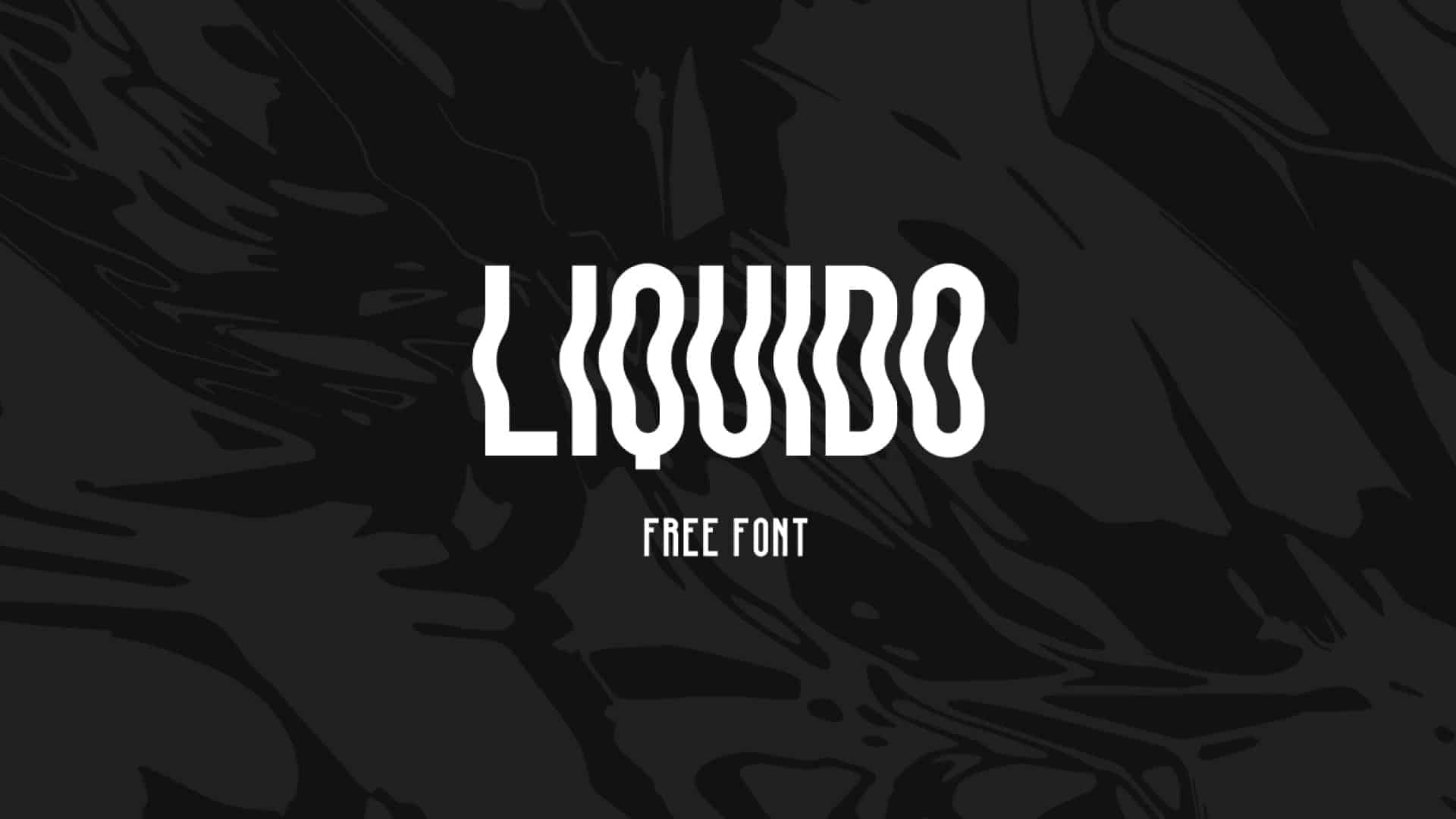 Free Font - Liquido