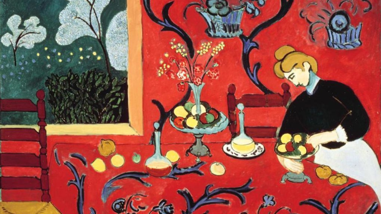 The Dessert Harmony in Red by Matisse