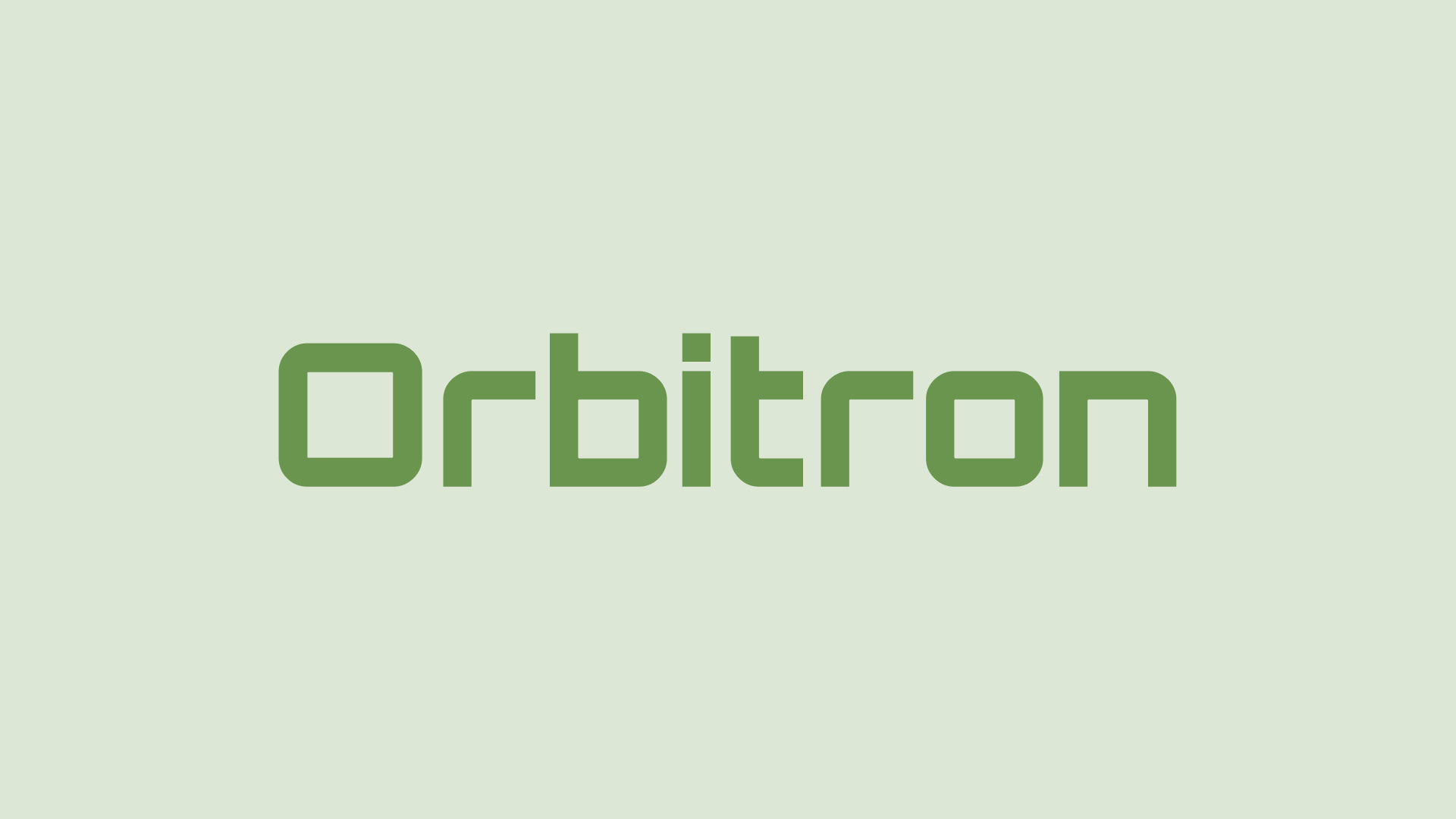 Free Font Friday - Orbitron