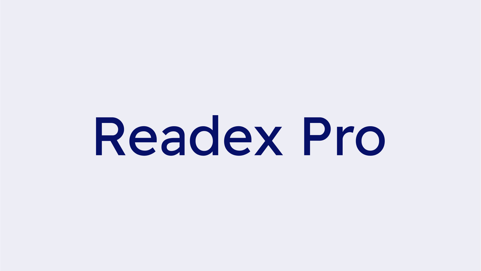 Free Font Friday - Readex Pro