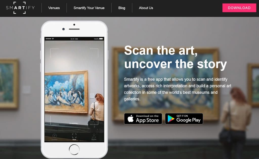 Smartify Can Make Everyone an Art Expert Sessions College